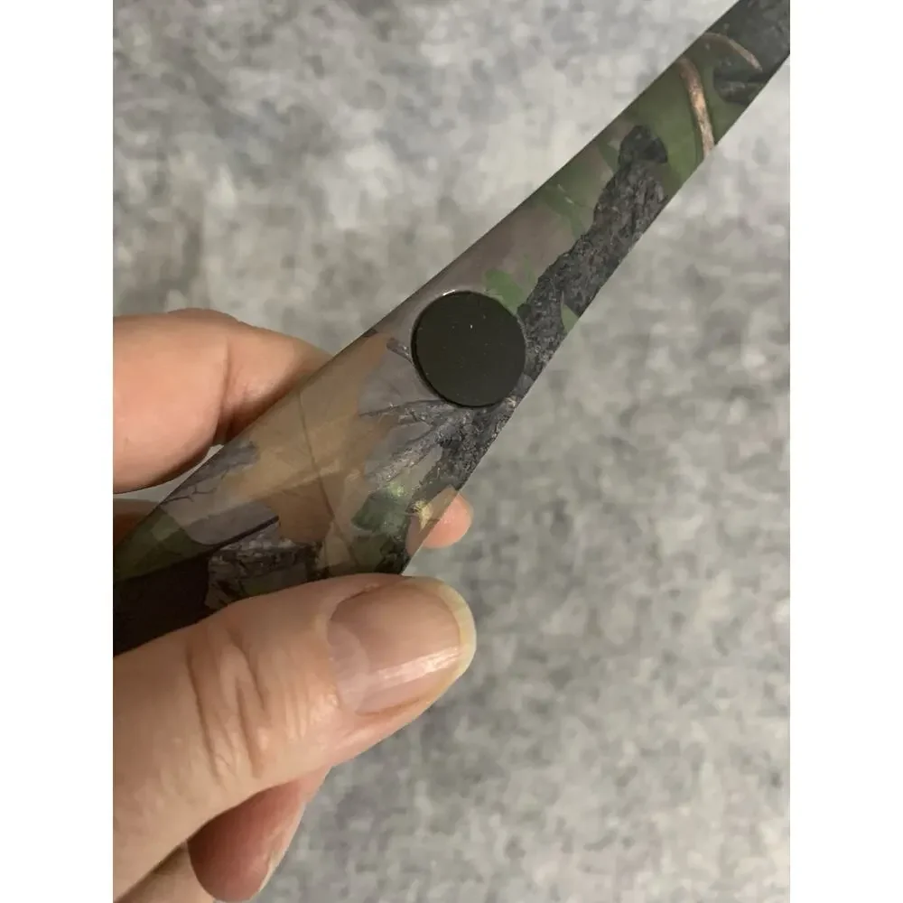 CB Outdoor Camping Spatula Green Camouflage Camping Cookware Durable Plastic